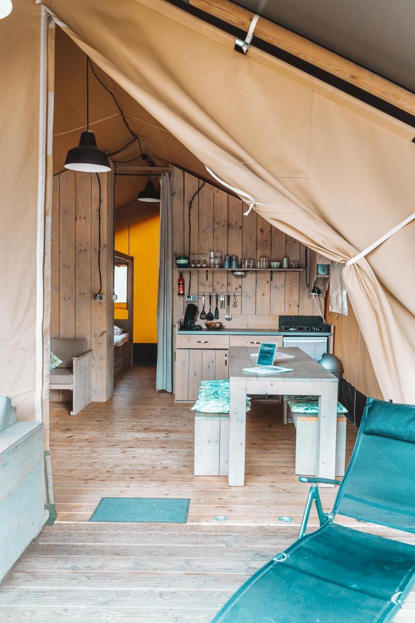 Glamping Holten Luxe Safaritent 2 Extérieur photo